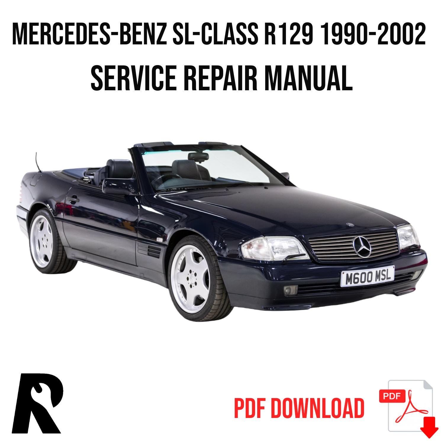Mercedes-Benz SL R129 1990-2002 Service Manual Repair, Workshop Service Repair