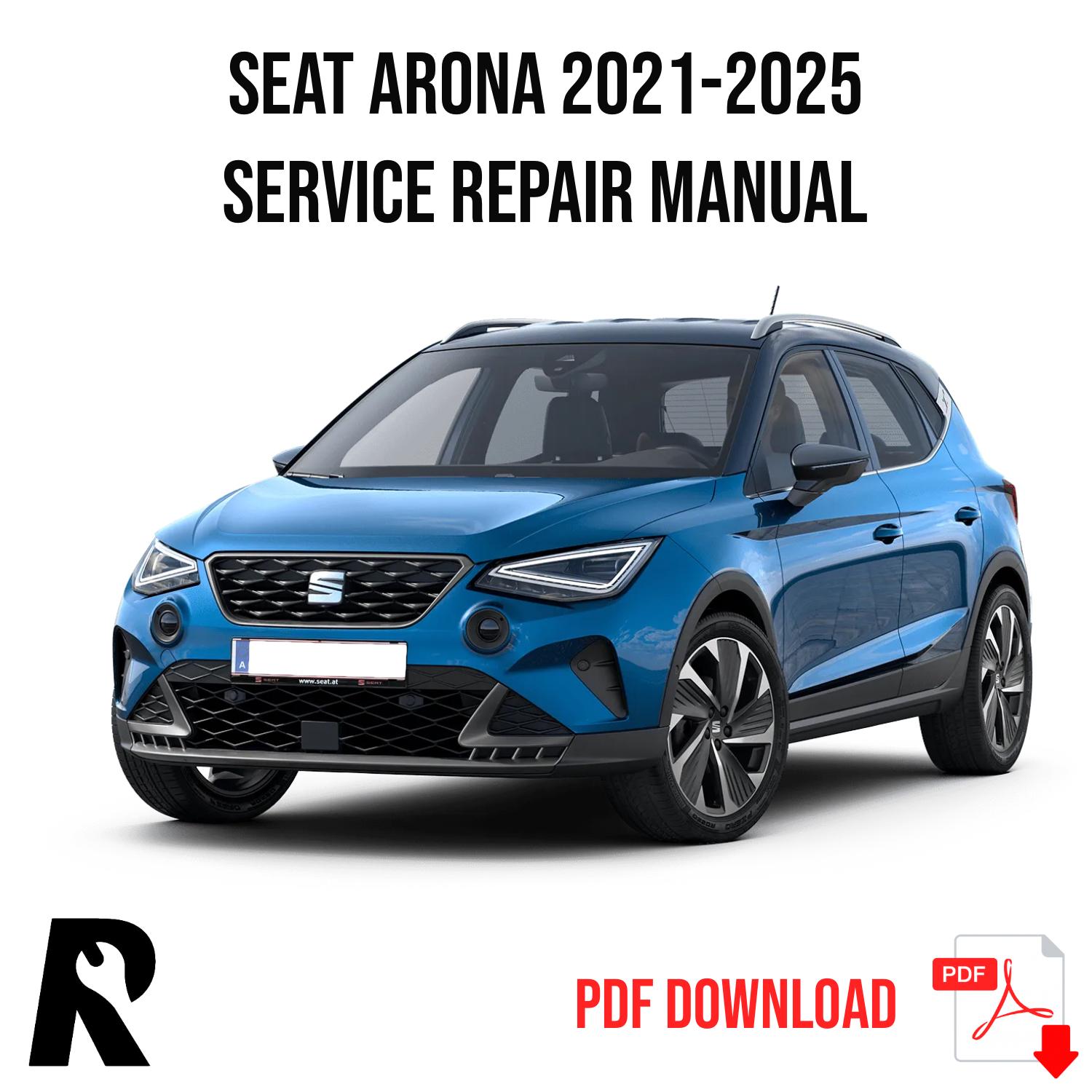 Seat Arona 2021-2025 Service Manual Repair, Workshop Service Repair