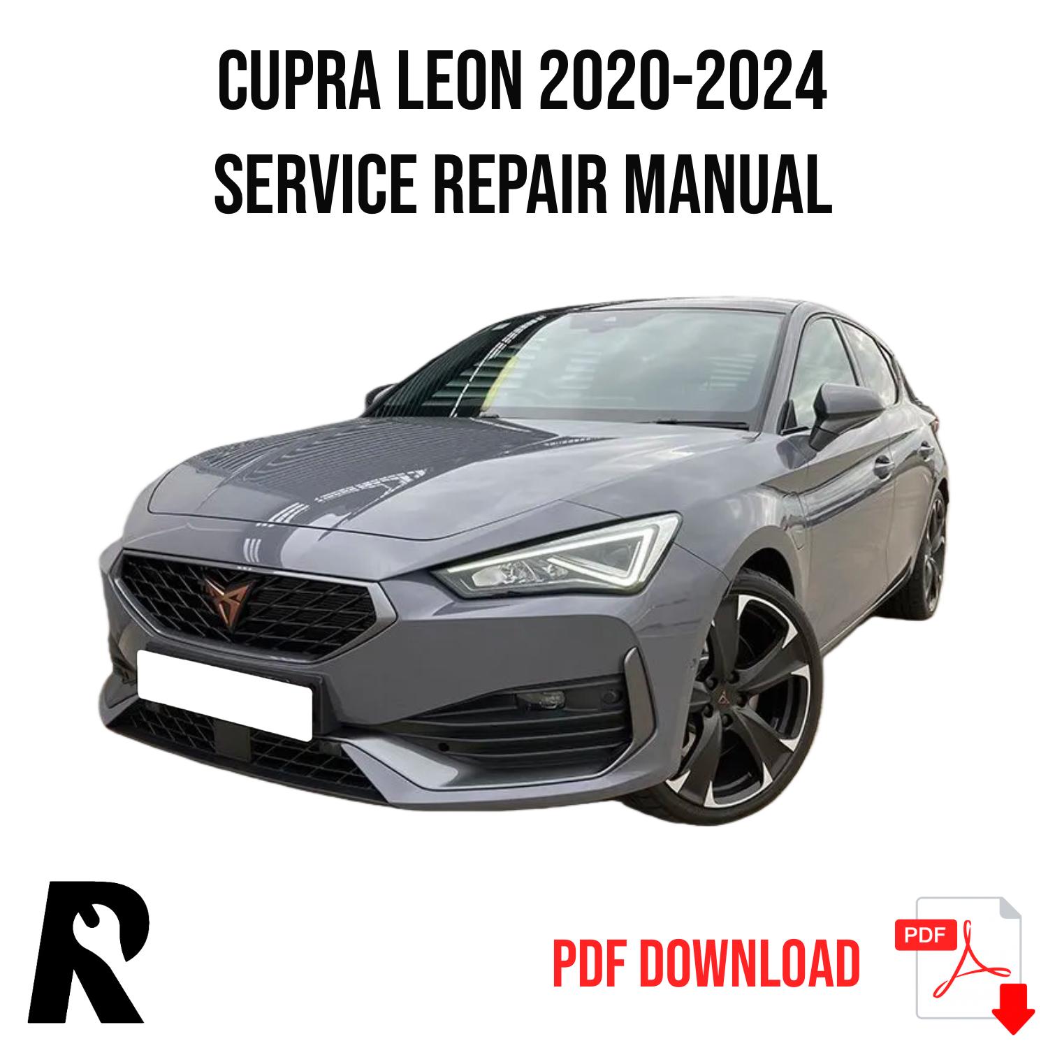Cupra Leon 2020-2024 Service Manual Repair, Workshop Service Repair