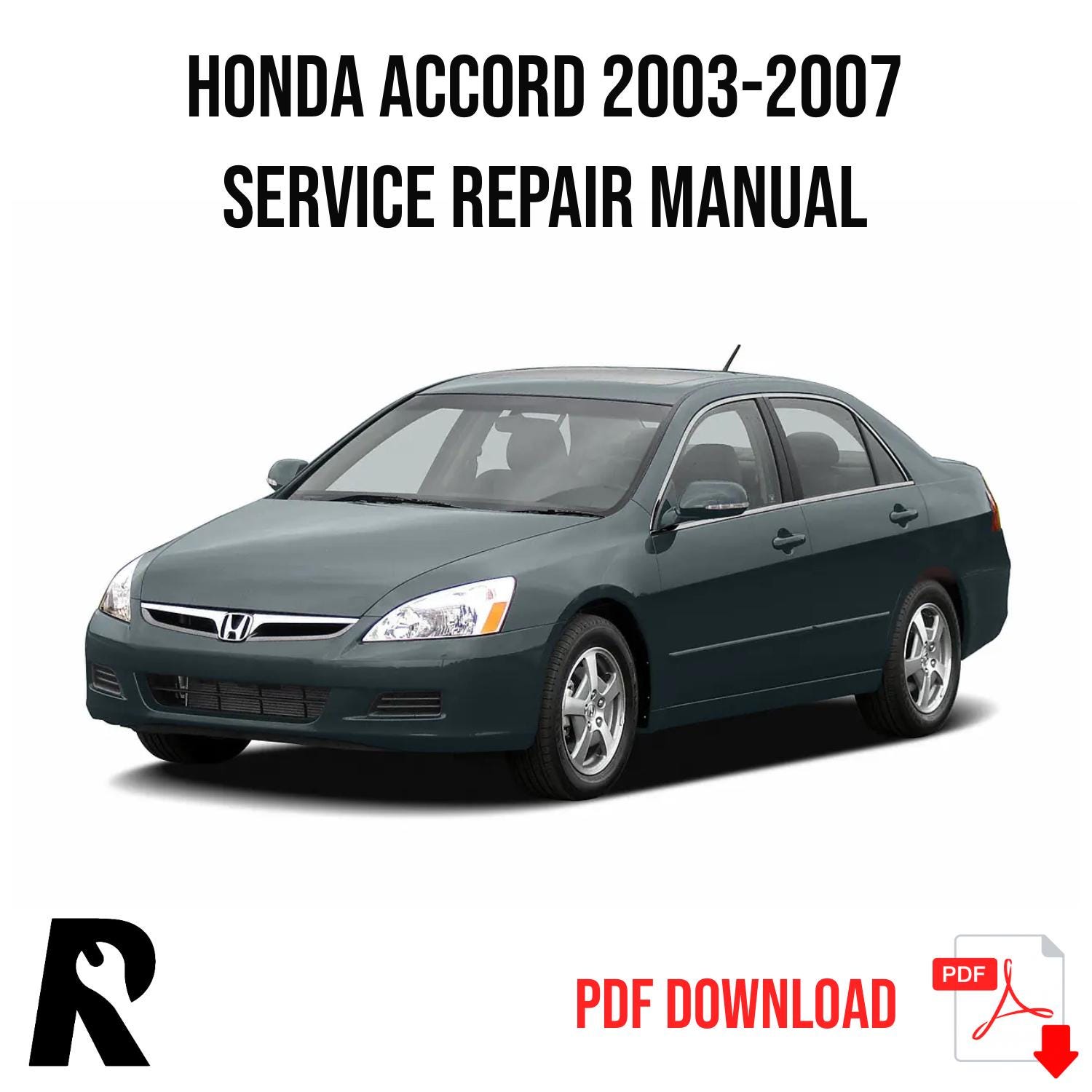 Honda Accord 2003-2007 Service Manual Repair, Workshop Service Repair