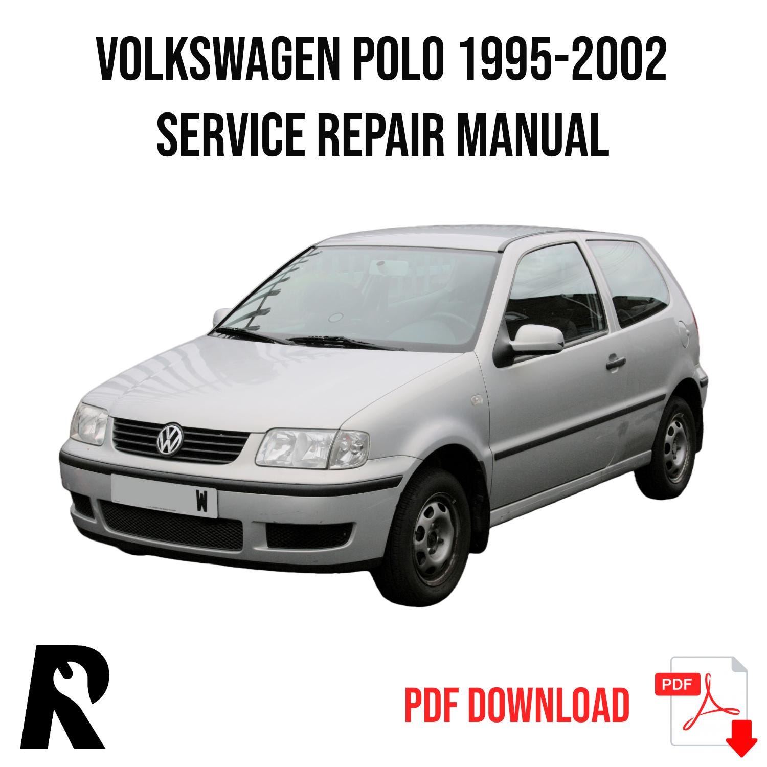 Volkswagen Polo 1995-2002 Service Manual Repair, Workshop Service Repair