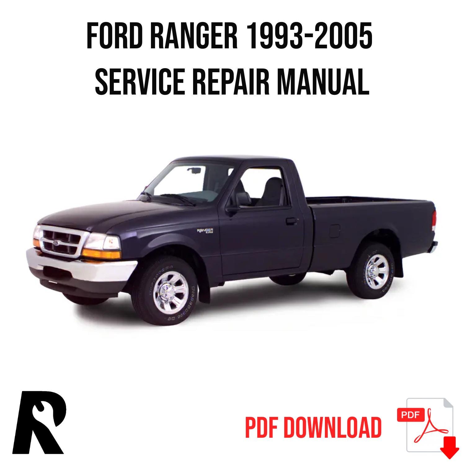 Ford Ranger 1993-2005 Service Manual Repair, Workshop Service Repair