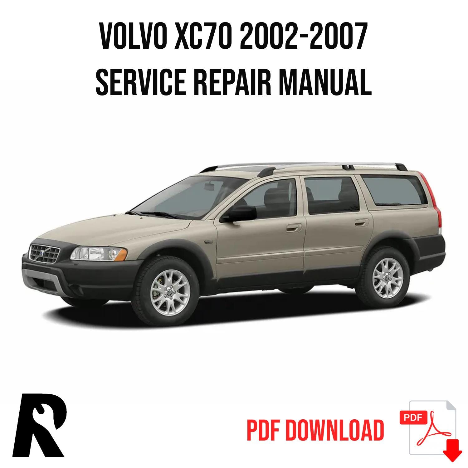Volvo XC70 2002-2007 Service Manual Repair, Workshop Service Repair