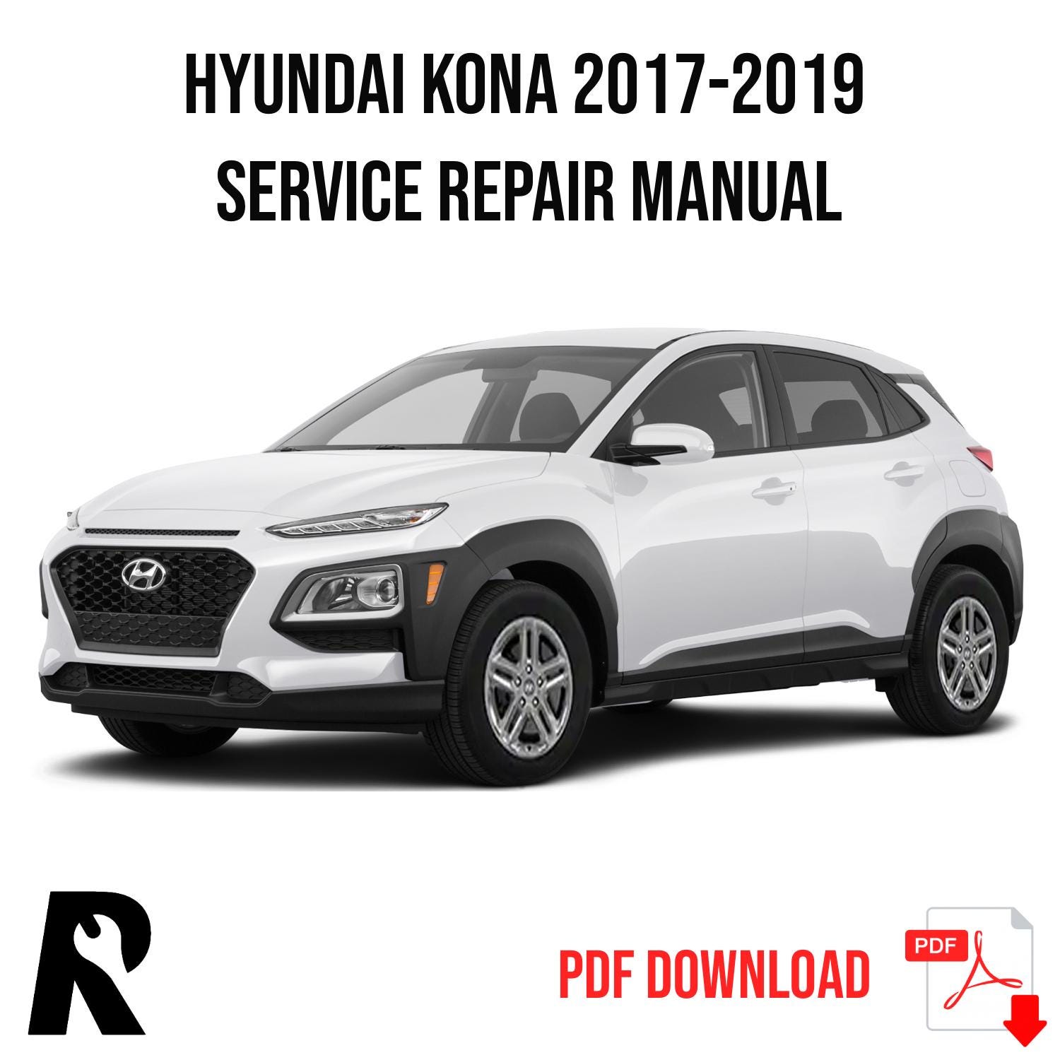 Hyundai Kona 2017-2019 Service Manual Repair, Workshop Service Repair