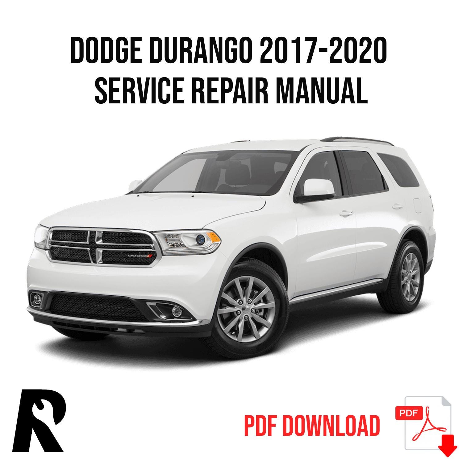 Dodge Durango 2017-2020 Service Manual Repair, Workshop Service Repair