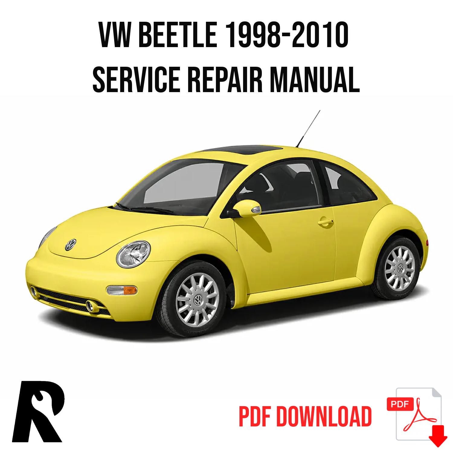 Volkswagen Beetle 1998-2010 Service Manual Repair, Workshop Service Repair