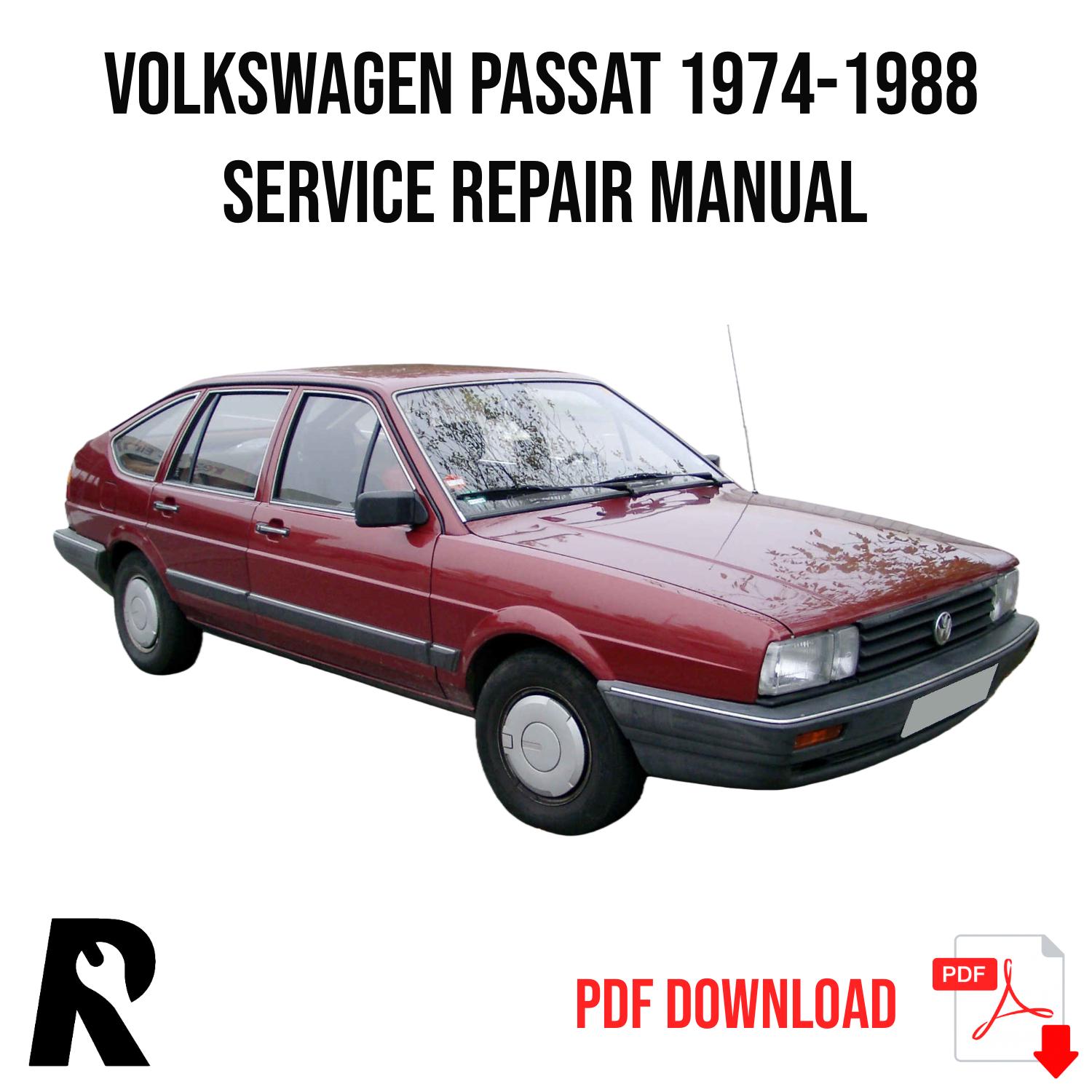 Volkswagen Passat 1974-1988 Service Manual Repair, Workshop Service Repair