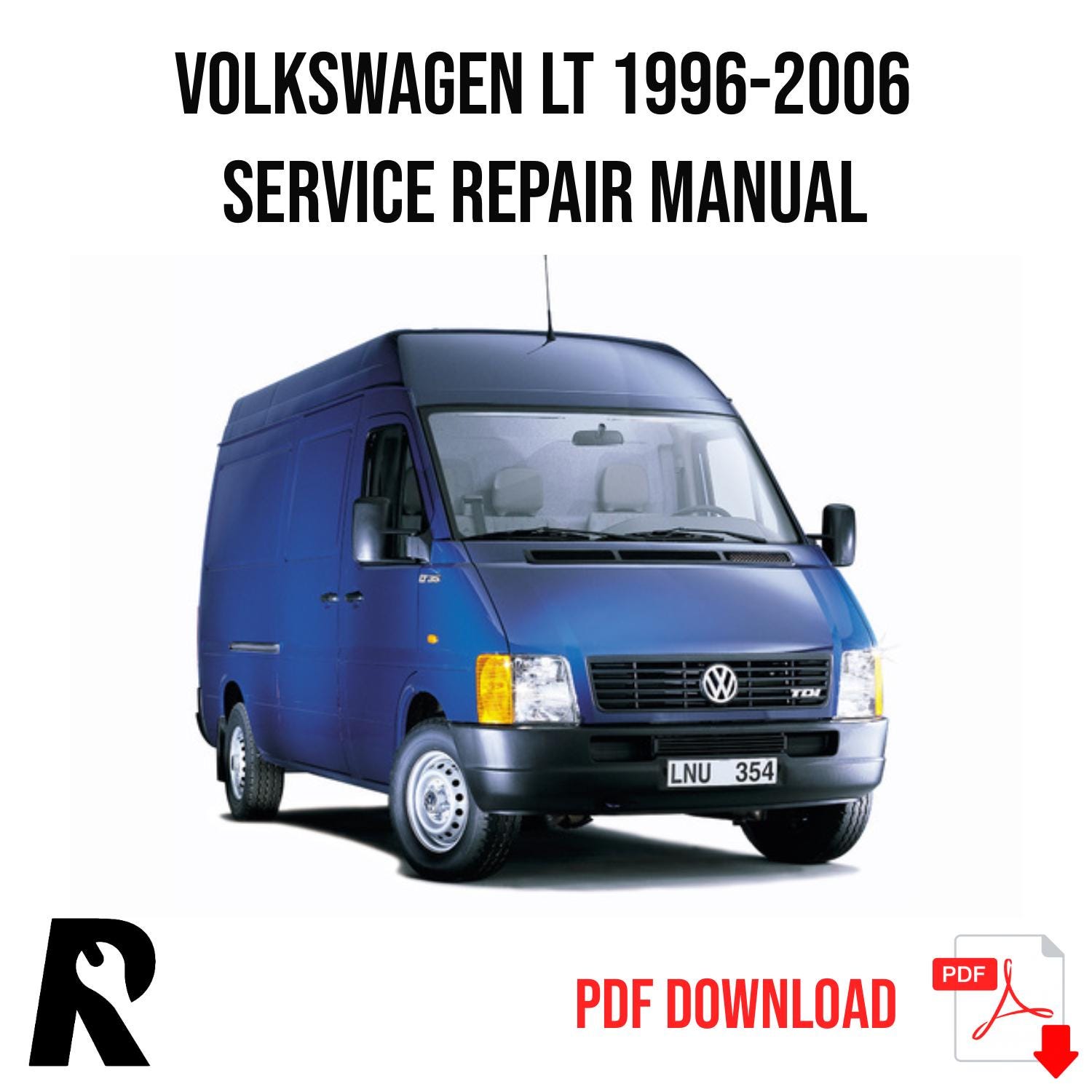 Volkswagen LT 1996-2006 Service Manual Repair, Workshop Service Repair