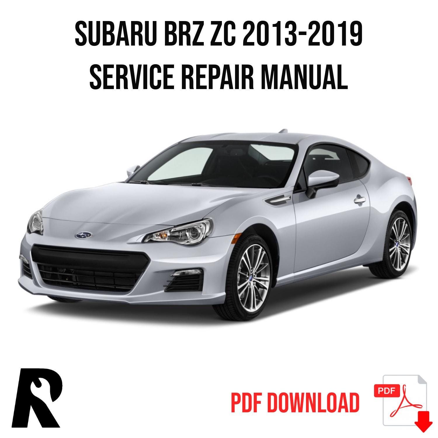 Subaru BRZ 2013-2019 Service Manual Repair, Workshop Service Repair