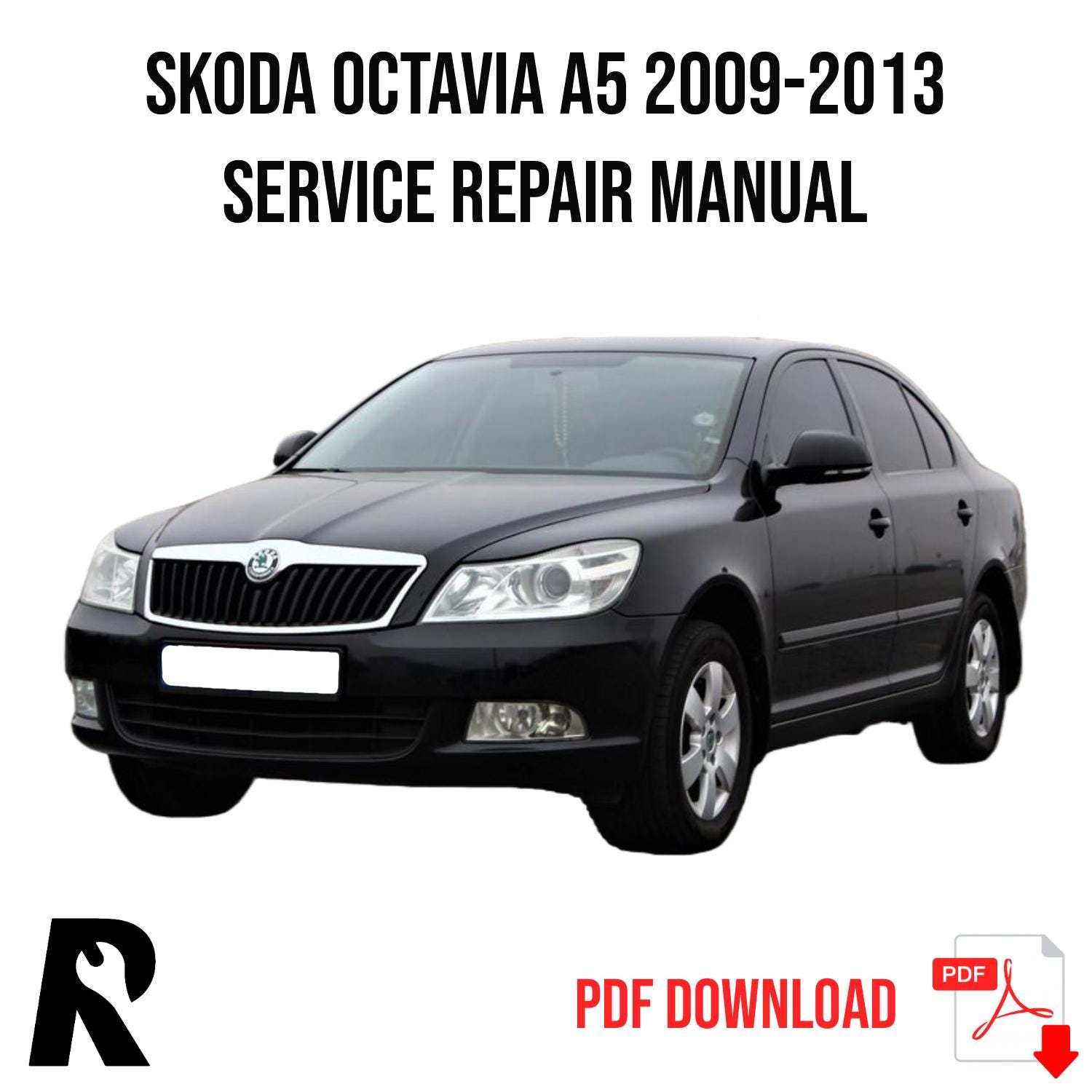 Skoda Octavia 2009-2013 Service Manual Repair, Workshop Service Repair
