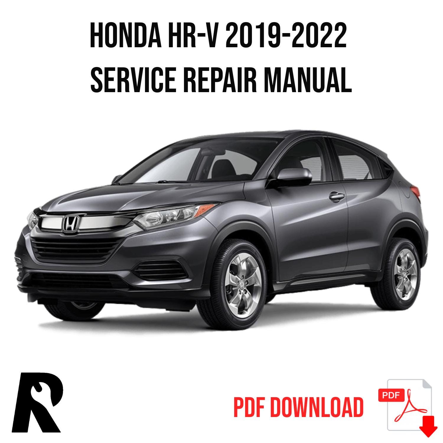 Honda HR-V 2019-2022 Service Manual Repair, Workshop Service Repair