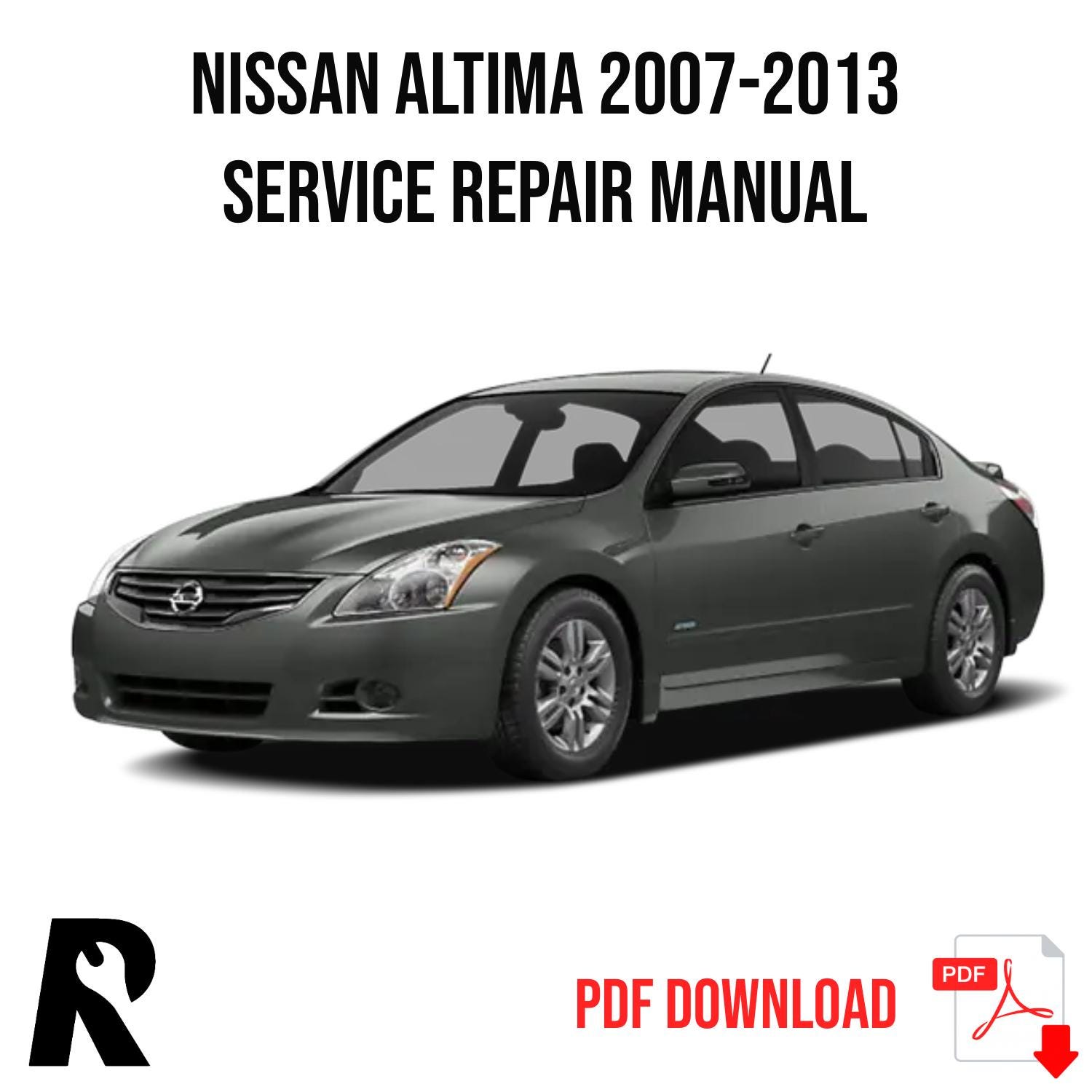 Nissan Altima 2007-2013 Service Manual Repair, Workshop Service Repair
