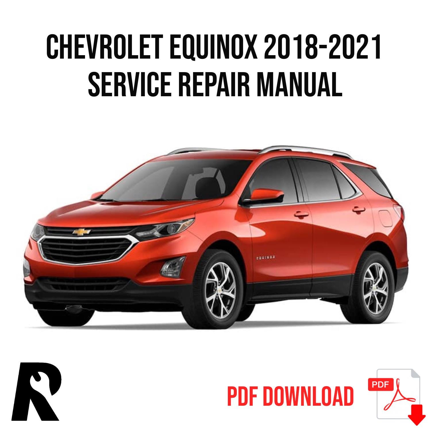 Chevrolet Equinox Terrain 2018-2021 Service Manual Repair, Workshop Service Repair