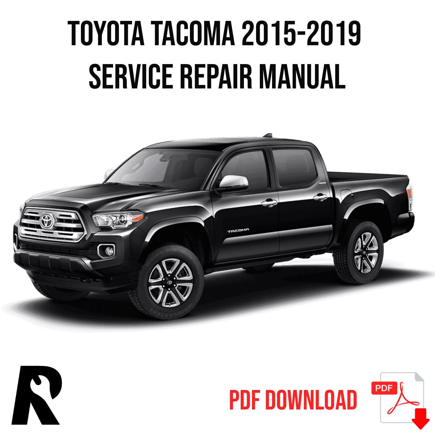 Toyota Tacoma 2015-2019 Service Manual Repair, Workshop Service Repair