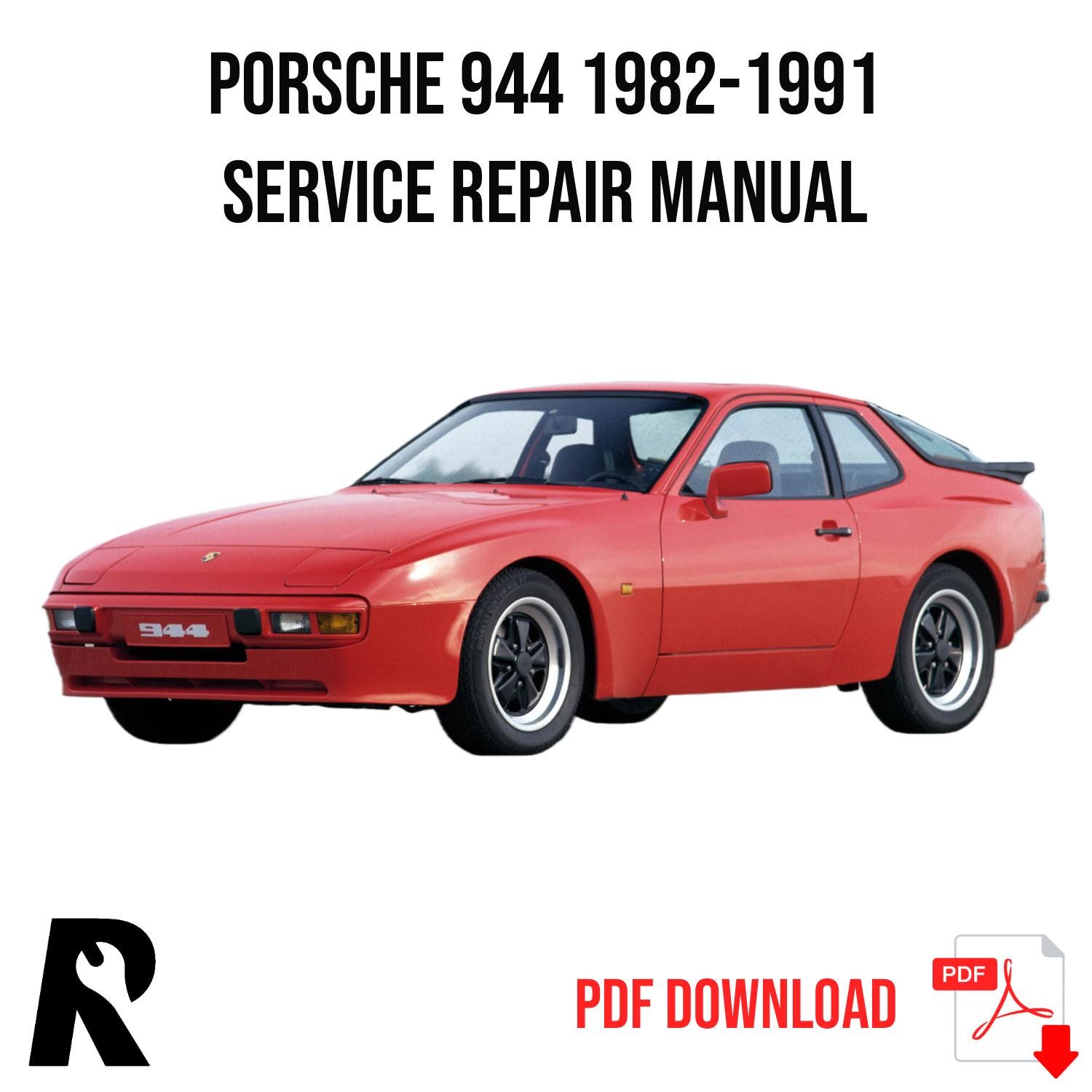 Porsche 944 1982-1991 Service Manual Repair, Workshop Service Repair