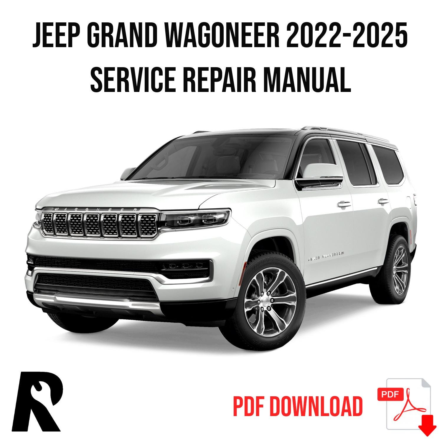 Jeep Grand Wagoneer 2022-2025 Service Manual Repair, Workshop Service Repair