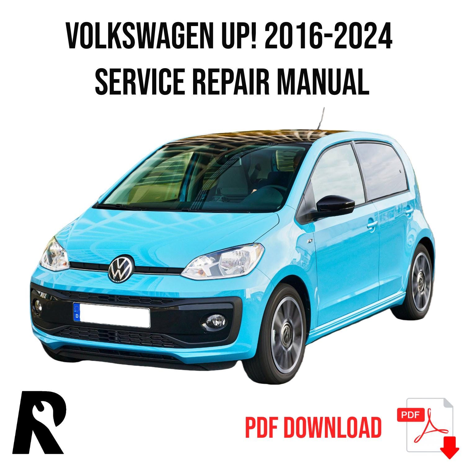 Volkswagen Up! 2016-2024 Service Manual Repair, Workshop Service Repair