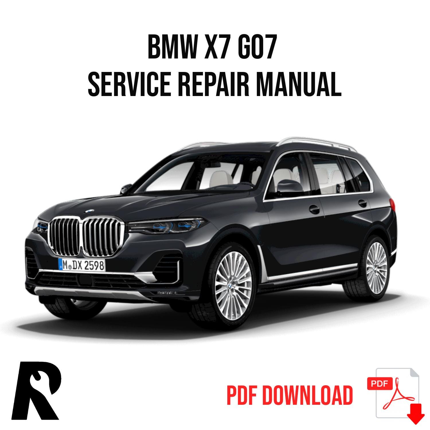 BMW X7 G07 Example Service Manual Repair, Workshop Service Repair