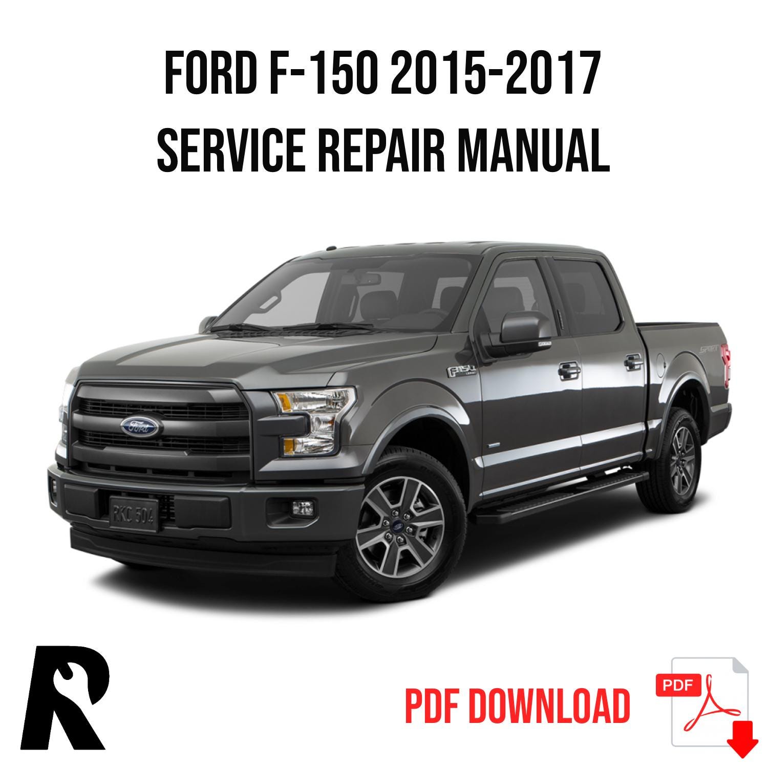 Ford F-150 2015-2017 Service Manual Repair, Workshop Service Repair