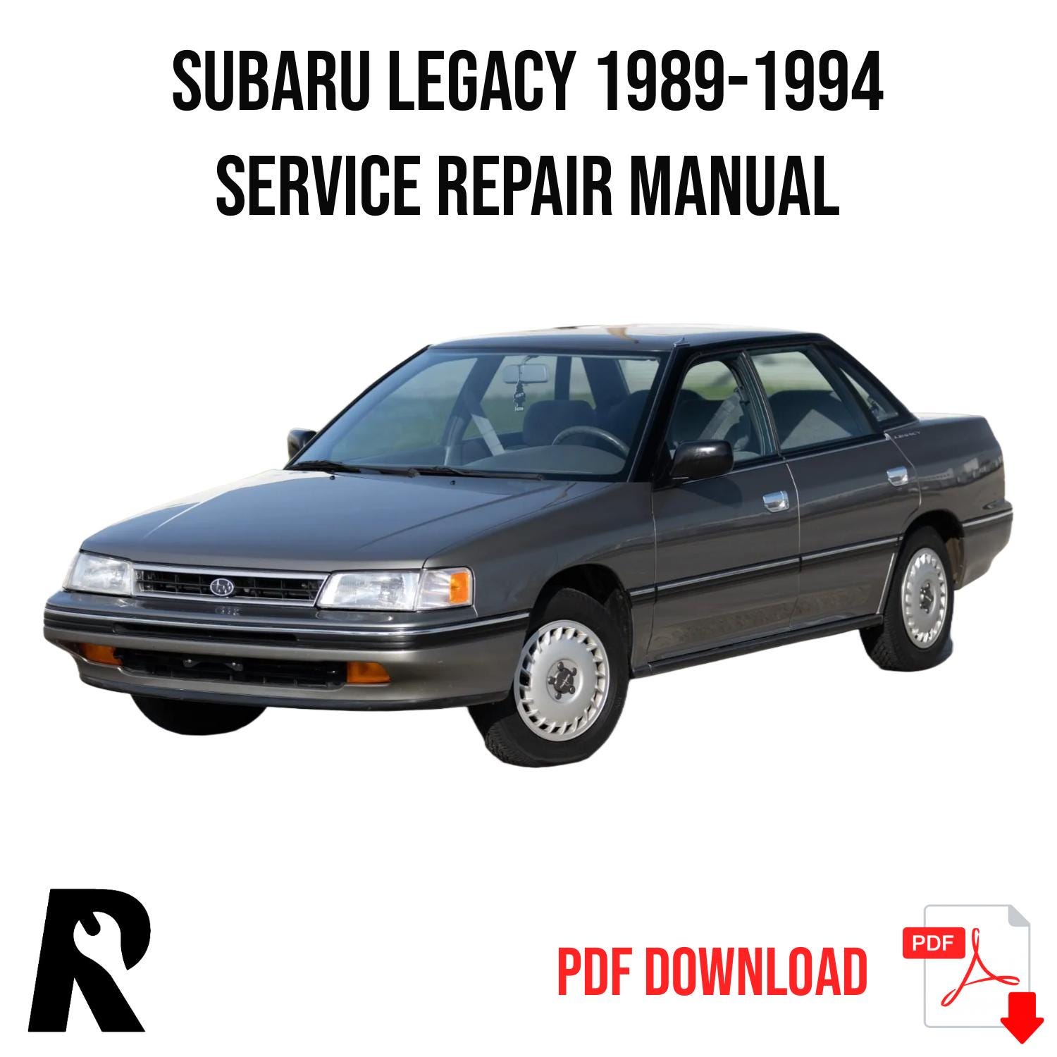 Subaru Legacy 1989-1994 Service Manual Repair, Workshop Service Repair