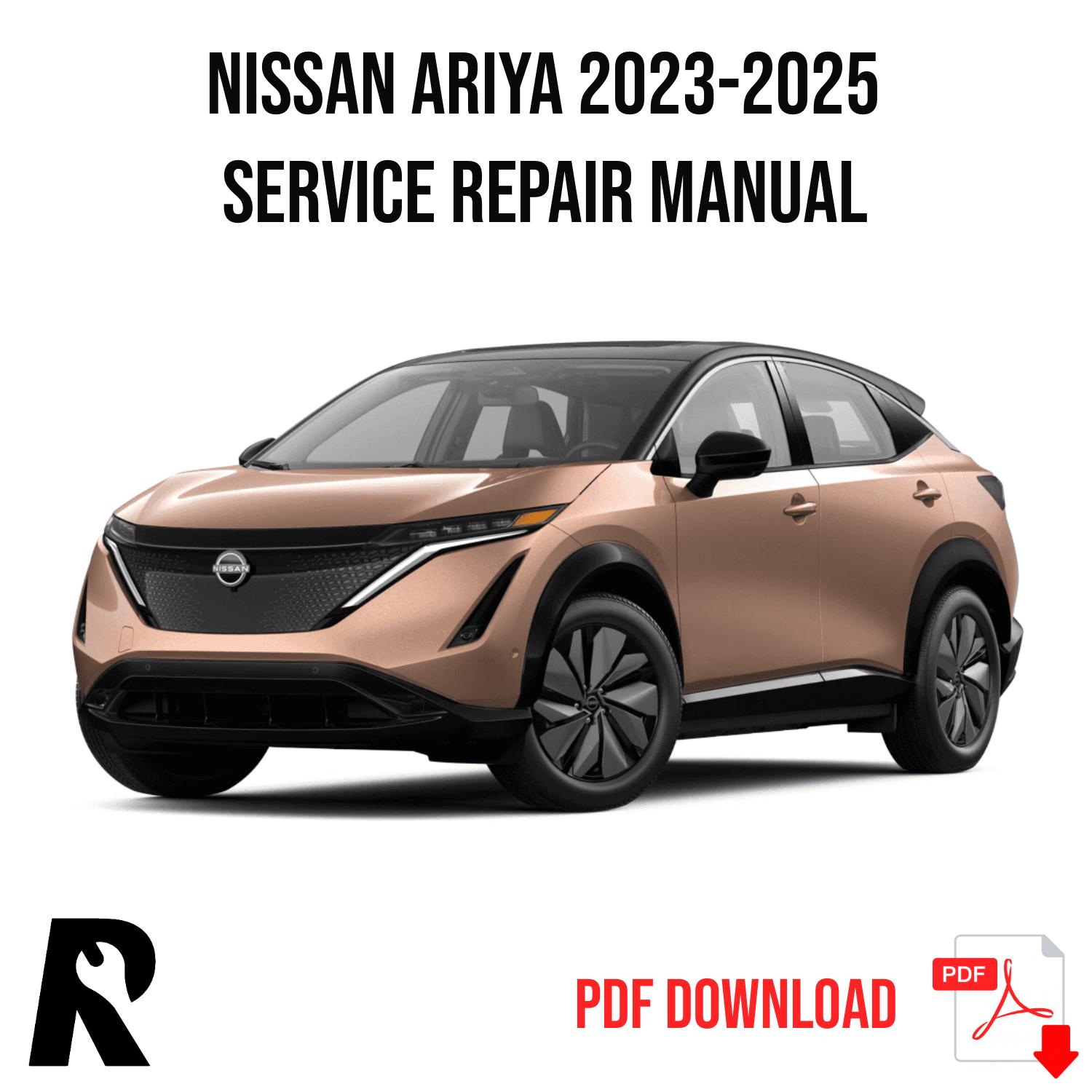 Nissan Ariya 2023-2025 Service Manual Repair, Workshop Service Repair