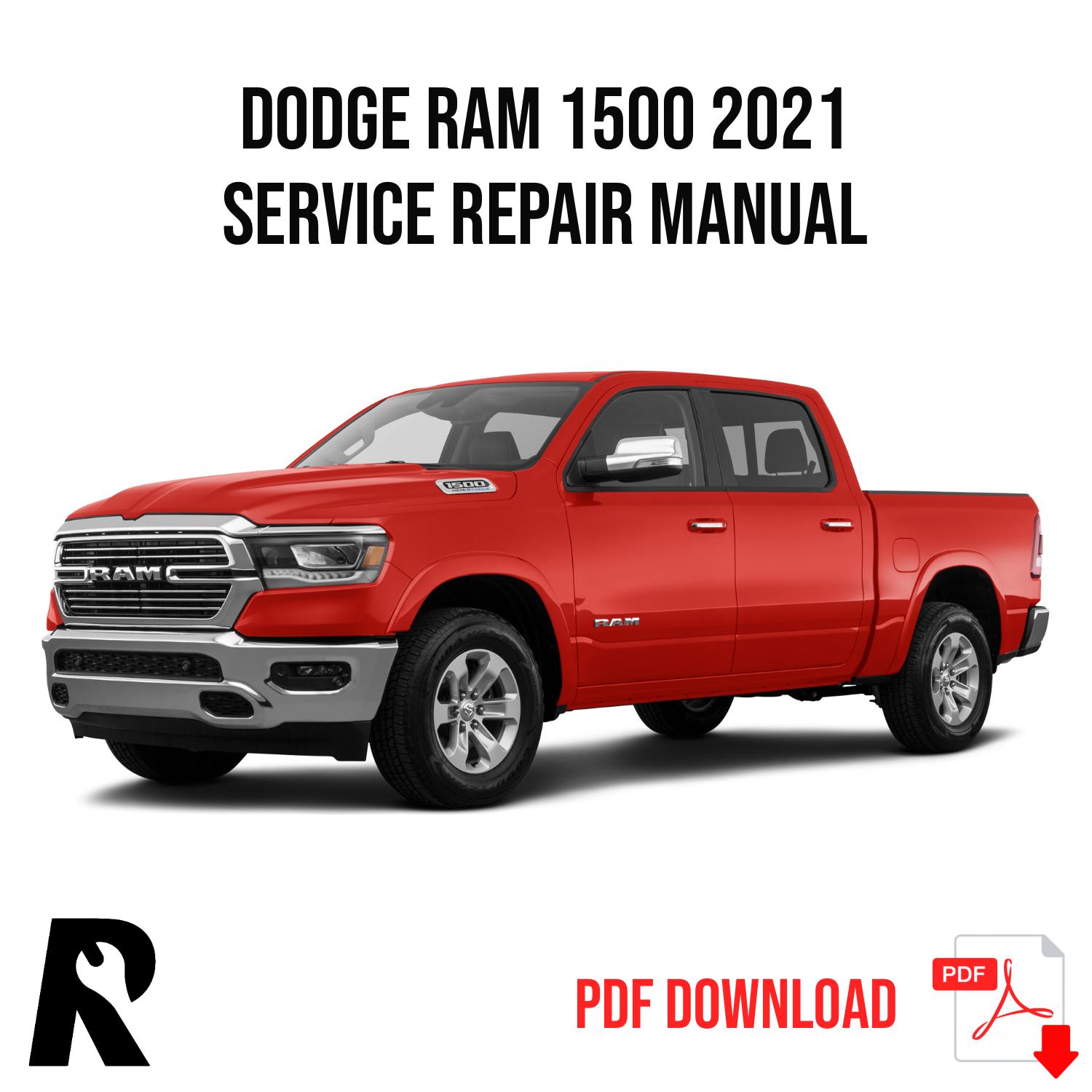 Dodge RAM 1500 2021 Service Manual Repair, Workshop Service Repair