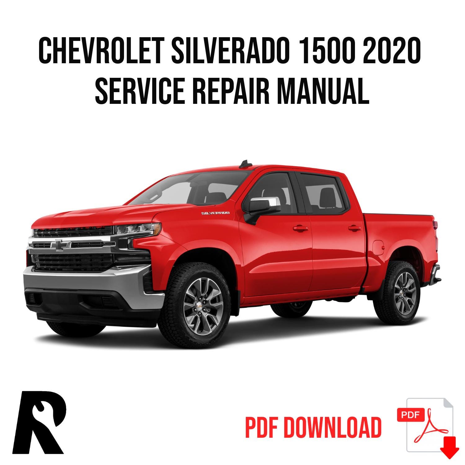 Chevrolet Silverado 1500 2020 Service Manual Repair, Workshop Service Repair