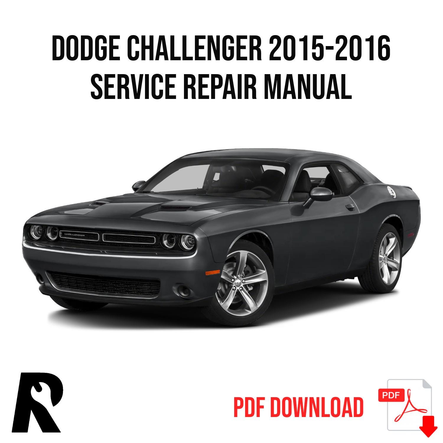 Dodge Challenger 2015-2016 All Engines Service Manual Repair, Workshop Service Repair