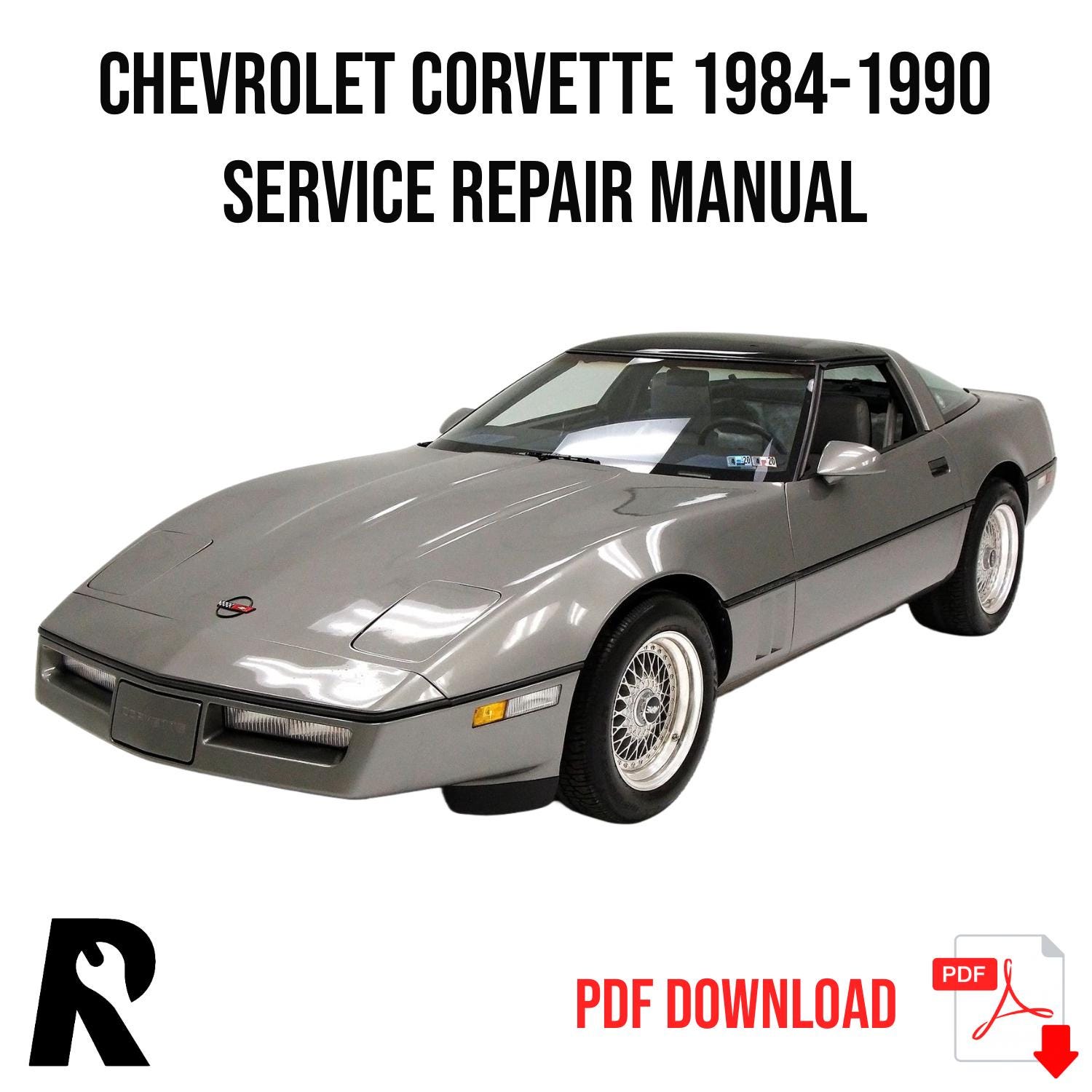 Chevrolet Corvette 1984-1990 Service Manual Repair, Workshop Service Repair