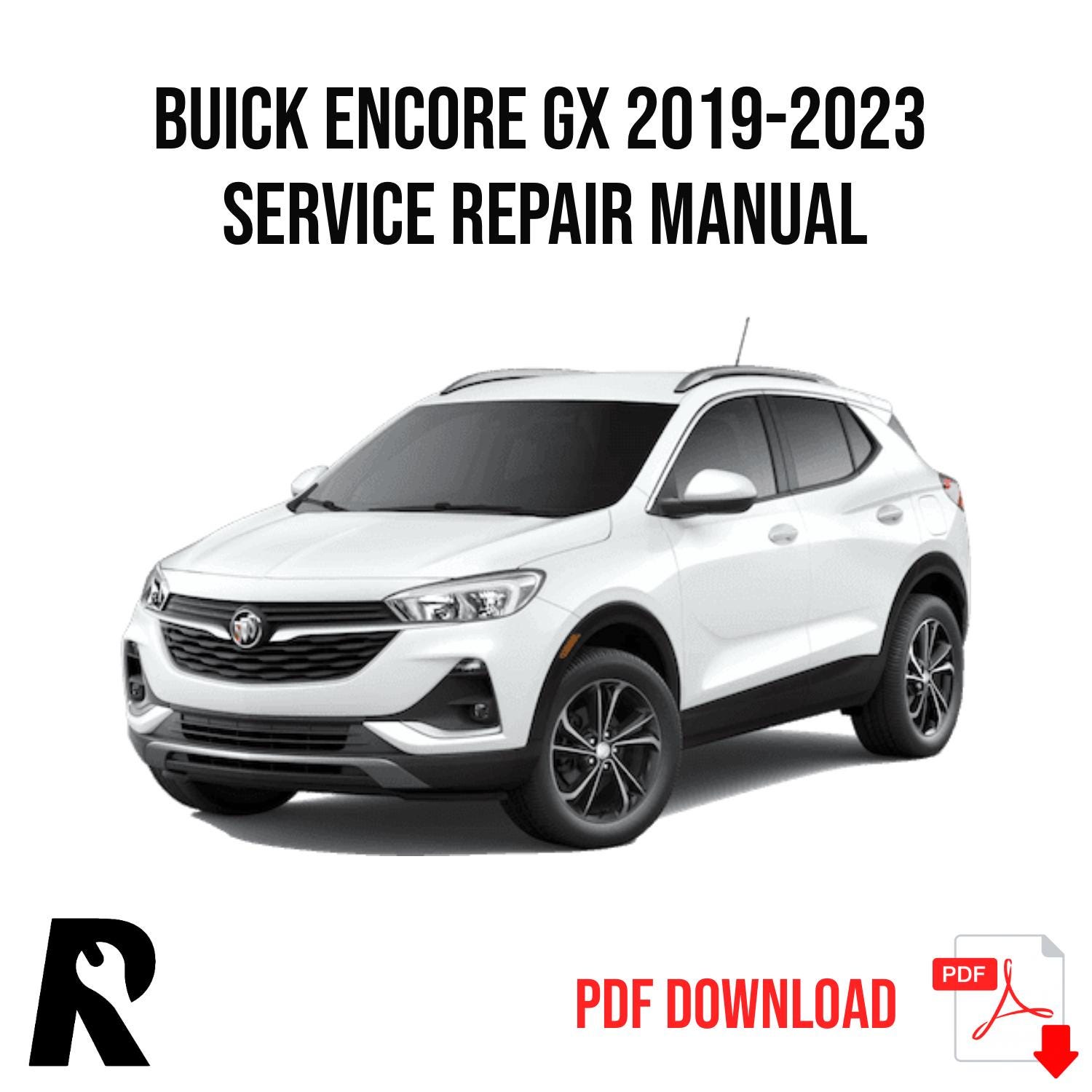 Buick Encore GX 2019-2023 Service Manual Repair, Workshop Service Repair