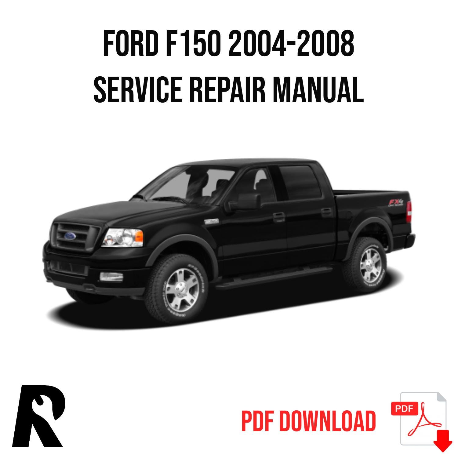 Ford F-150 2004-2008 Service Manual Repair, Workshop Service Repair