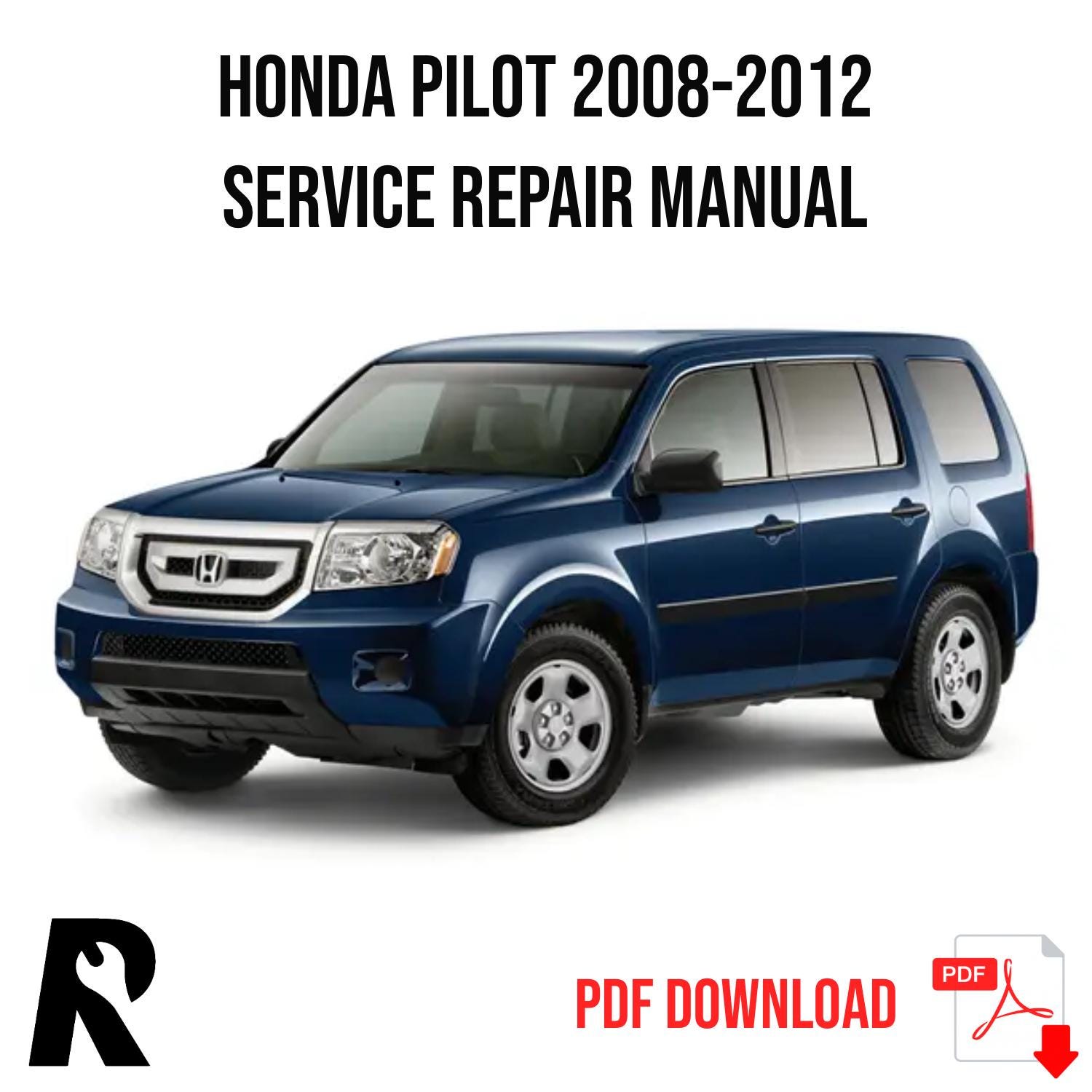 Honda Pilot 2008-2012 Service Manual Repair, Workshop Service Repair