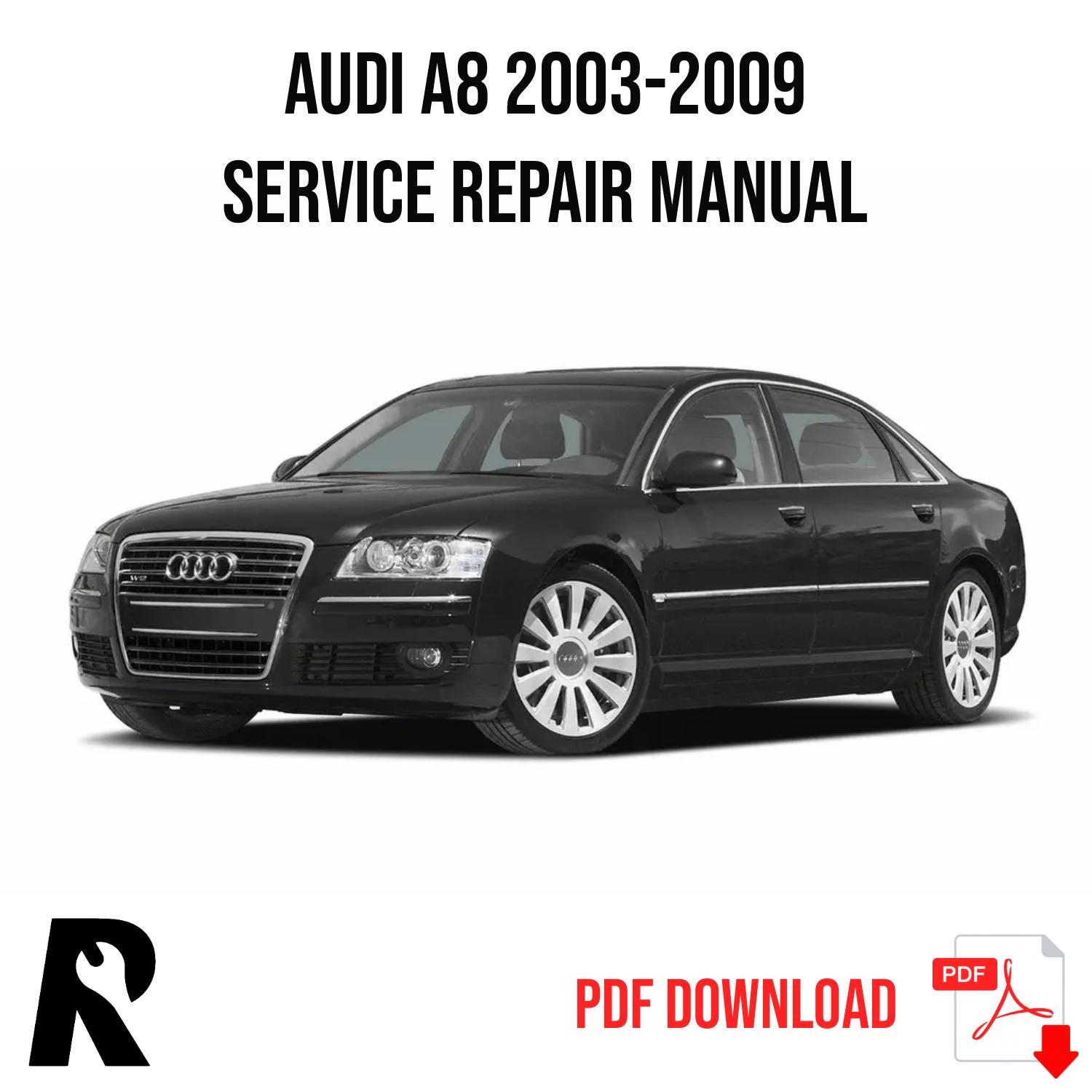 Audi A8 2003-2009 Service Manual Repair, Workshop Service Repair