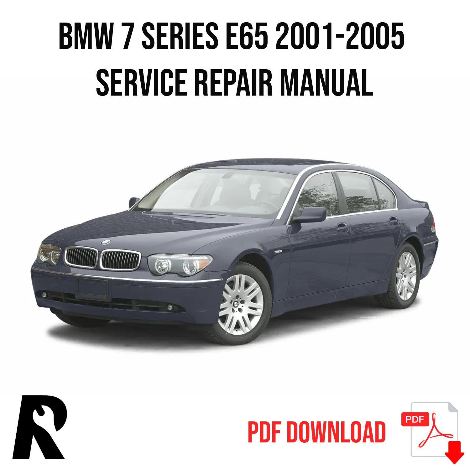 BMW 7 Series E65 2001-2005 Service Manual Repair, Workshop Service Repair