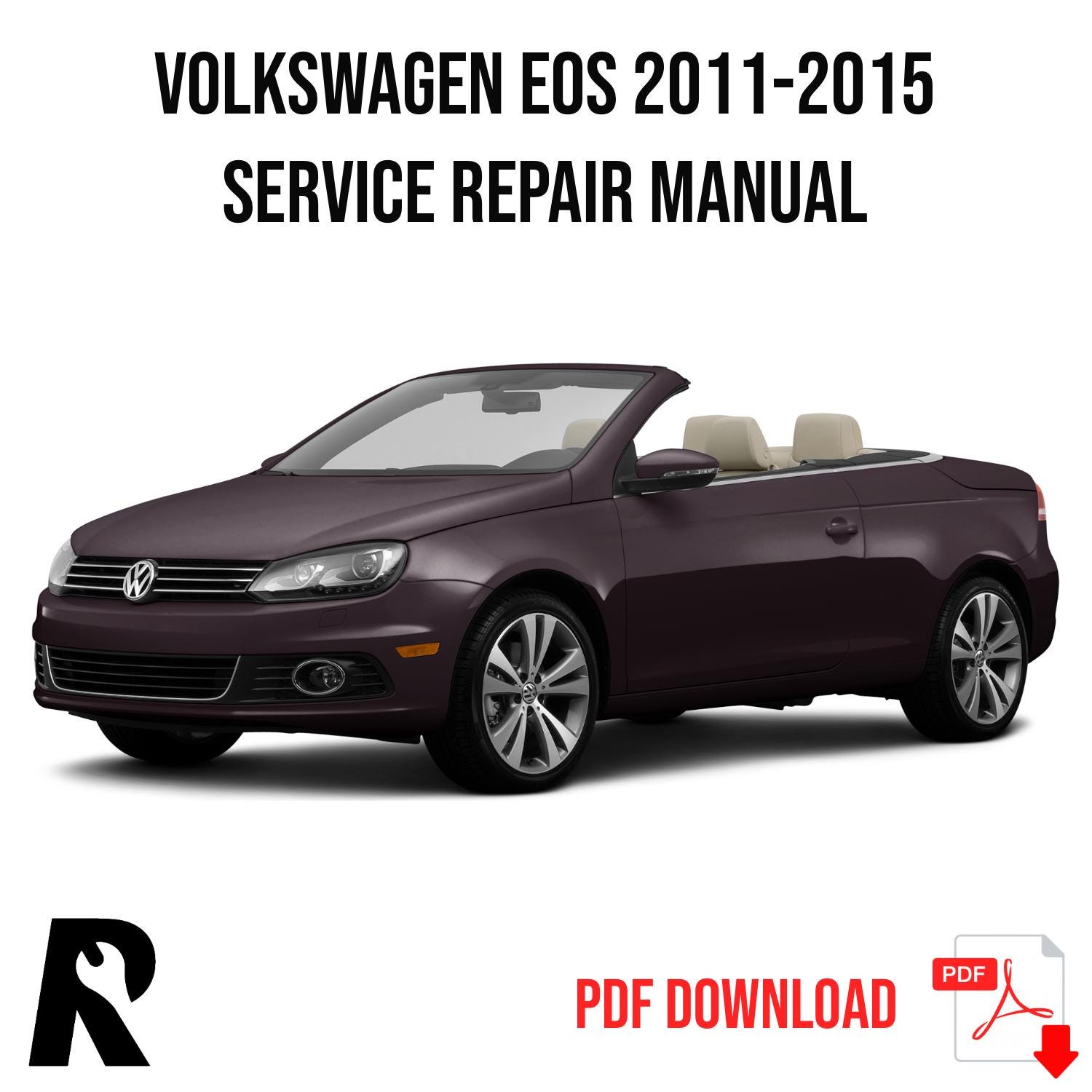 Volkswagen EOS 2011-2015 Service Manual Repair, Workshop Service Repair