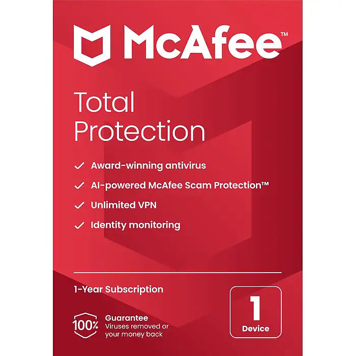 McAfee Total Protection - 1 Device
