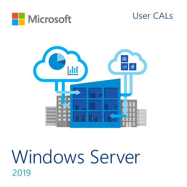 Microsoft Windows Server 2019 - 20 Client User CAL