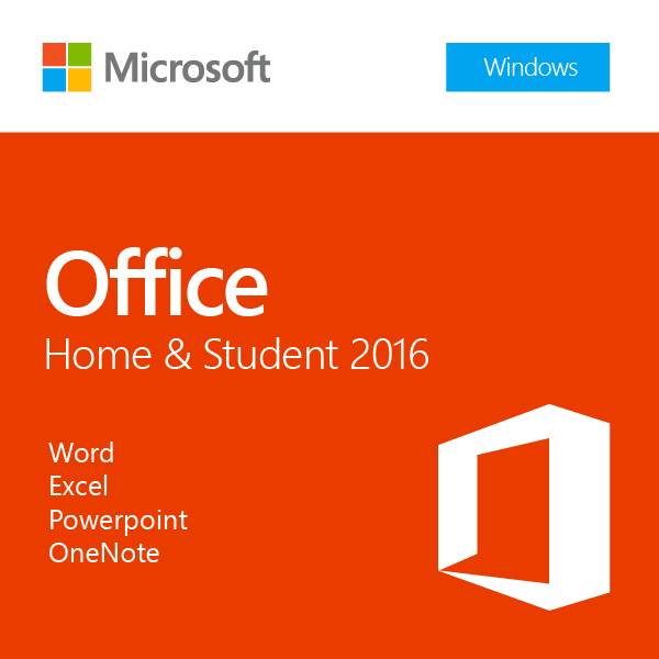 Microsoft Office 2016 Home and Student License PC Download