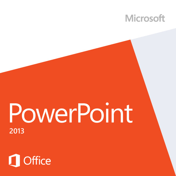 Microsoft Powerpoint 2013 Medialess Retail Box