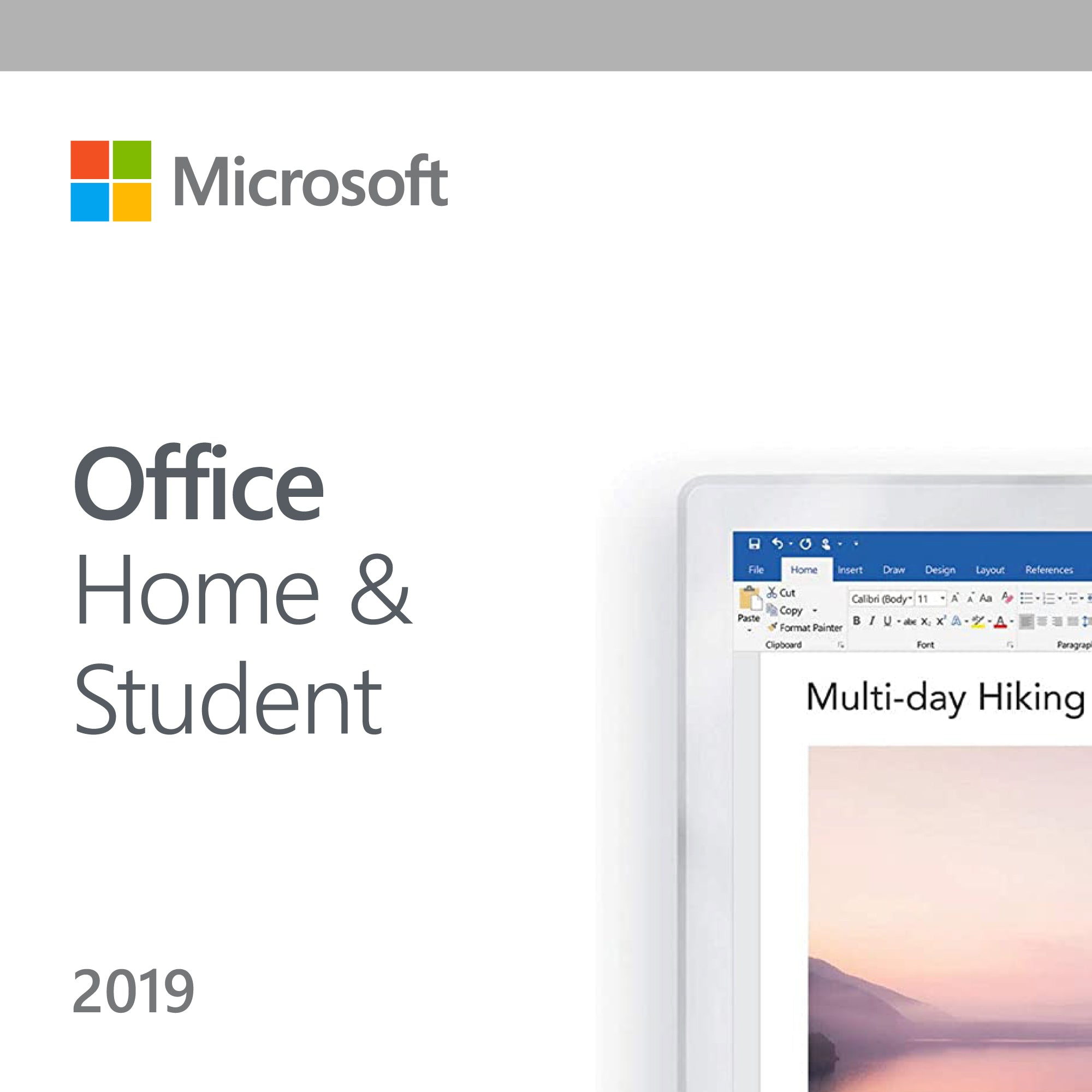 Microsoft Office 2019 Home and Student License for Mac