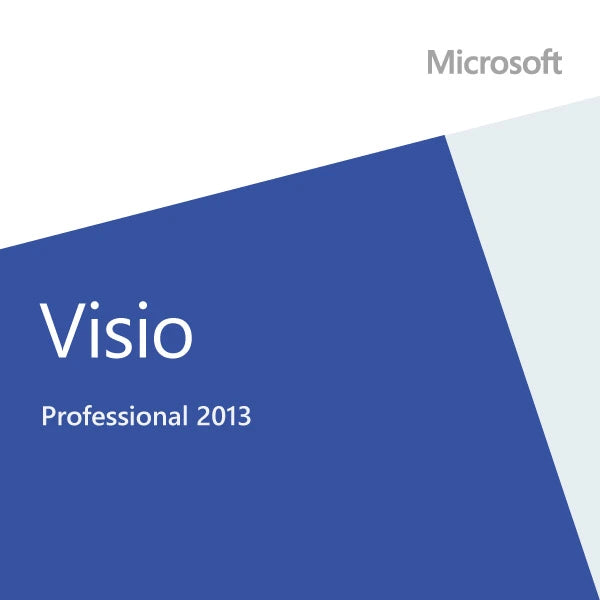 Microsoft Visio Professional 2013 Retail License - 32/64 Bit