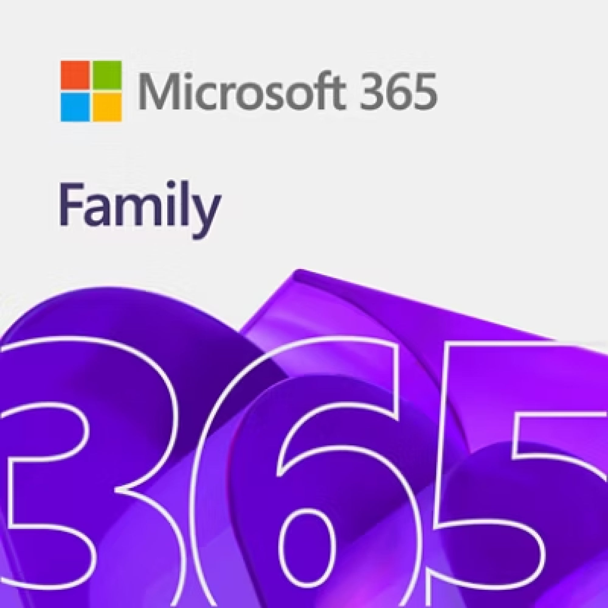 Microsoft 365 Family (with Copilot) - 1 Year License