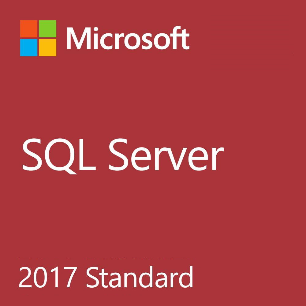 Microsoft SQL Server 2017 Standard + 10 User CAL Retail Box